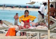 Anthea Turner Bikini Candids