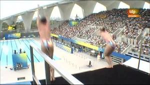 Christin Steuer, Chen Ruolin, Chix 'WC Shanghai 2011 Diving 10m Sync J...