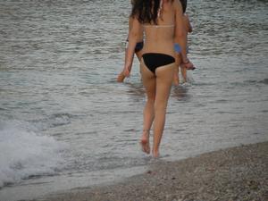 Candid Spy of Sexy Greek Girl On The Beach e4h41f9jkq.jpg